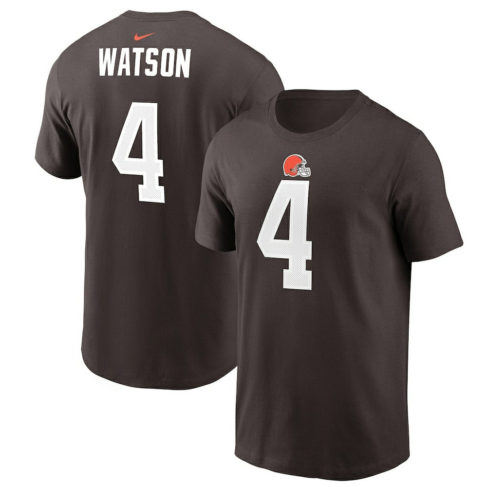 Deshaun Watson Player Name & Number T-Shirt - Cleveland Browns T-shirts