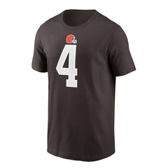 Deshaun Watson Player Name & Number T-Shirt - Cleveland Browns T-shirts
