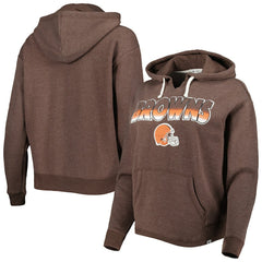 '47 Women's Color Rise Kennedy Pullover Hoodie - Cleveland Browns Hoodies