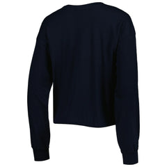 '47 Women's Skyler Parkway Cropped Long Sleeve T-Shirt - New Orleans Saints T-shirts