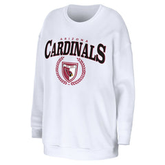 WEAR by Erin Andrews Women's Oversized Pullover Sweatshirt - Arizona Cardinals Pullover