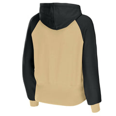 WEAR by Erin Andrews Women's Colorblock Lightweight Full-Zip Hoodie - New Orleans Saints Hoodies