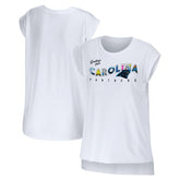 WEAR by Erin Andrews Women's Greetings From Muscle T-Shirt - Carolina Panthers T-shirts