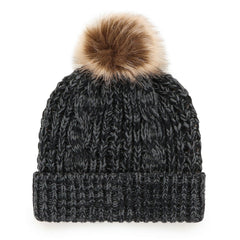 '47 Women's Meeko Cuffed Knit Hat with Pom - Carolina Panthers Hats
