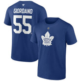 NHL Mark Giordano Toronto Maple Leafs Fanatics Authentic Stack Name & Number T-Shirt