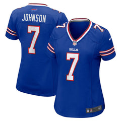 Taron Johnson Women's Game Player Jersey - Buffalo Bills Jerseys