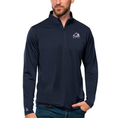 NHL Colorado Avalanche Antigua Tribute Quarter-Zip Pullover Top