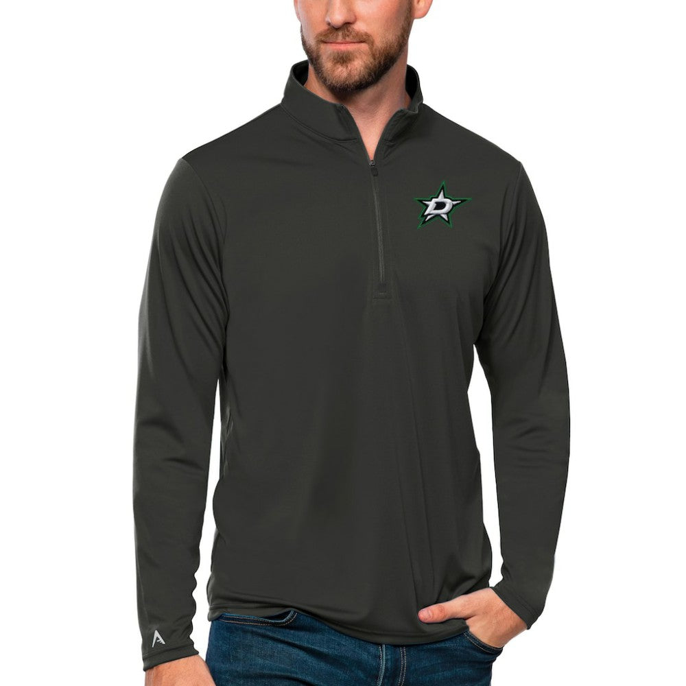 NHL Dallas Stars Antigua Tribute Quarter-Zip Pullover Top