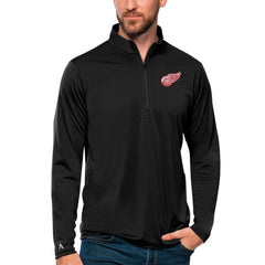 NHL Detroit Red Wings Antigua Tribute Quarter-Zip Pullover Top