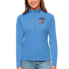 Oklahoma City Thunder Antigua Women's Tribute Half-Zip Top