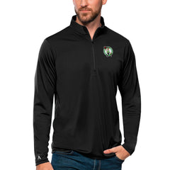 Boston Celtics Antigua Tribute Quarter-Zip Pullover Top