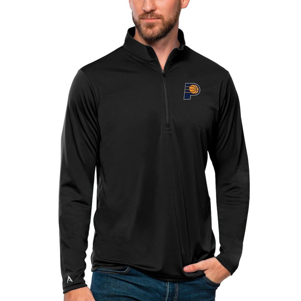 Indiana Pacers Antigua Tribute Quarter-Zip Pullover Top