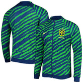 Brazil National Team 2022 Academy Pro Anthem Performance Raglan Full-Zip Jacket