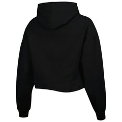 Brooklyn Nets Lusso Women's Layla World Tour Cropped Pullover Hoodie