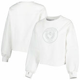 Brooklyn Nets Lusso Women's Lola Ball and Chain Pullover Sweatshirt