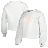Phoenix Suns Lusso Women's Lola Ball and Chain Pullover Sweatshirt