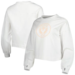 Phoenix Suns Lusso Women's Lola Ball and Chain Pullover Sweatshirt