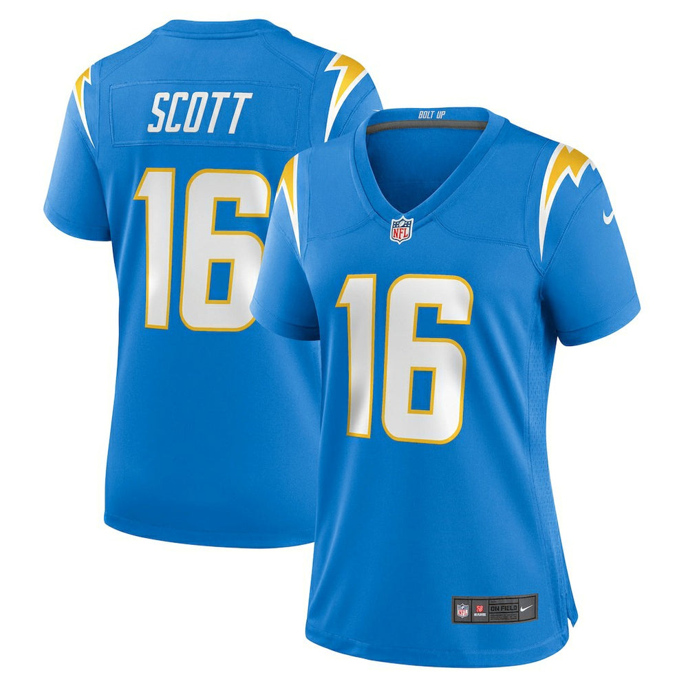 JK Scott Women's Game Jersey - Los Angeles Chargers Jerseys