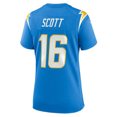 JK Scott Women's Game Jersey - Los Angeles Chargers Jerseys