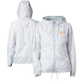 Gray Houston Astros Columbia Women's Flash Forward Full-Zip Windbreaker Jacket