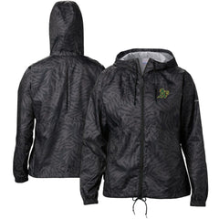 Black Athletics Columbia Women's Flash Forward Full-Zip Windbreaker Jacket