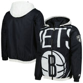 Brooklyn Nets Starter The Triple Double Full-Zip Hoodie Jacket