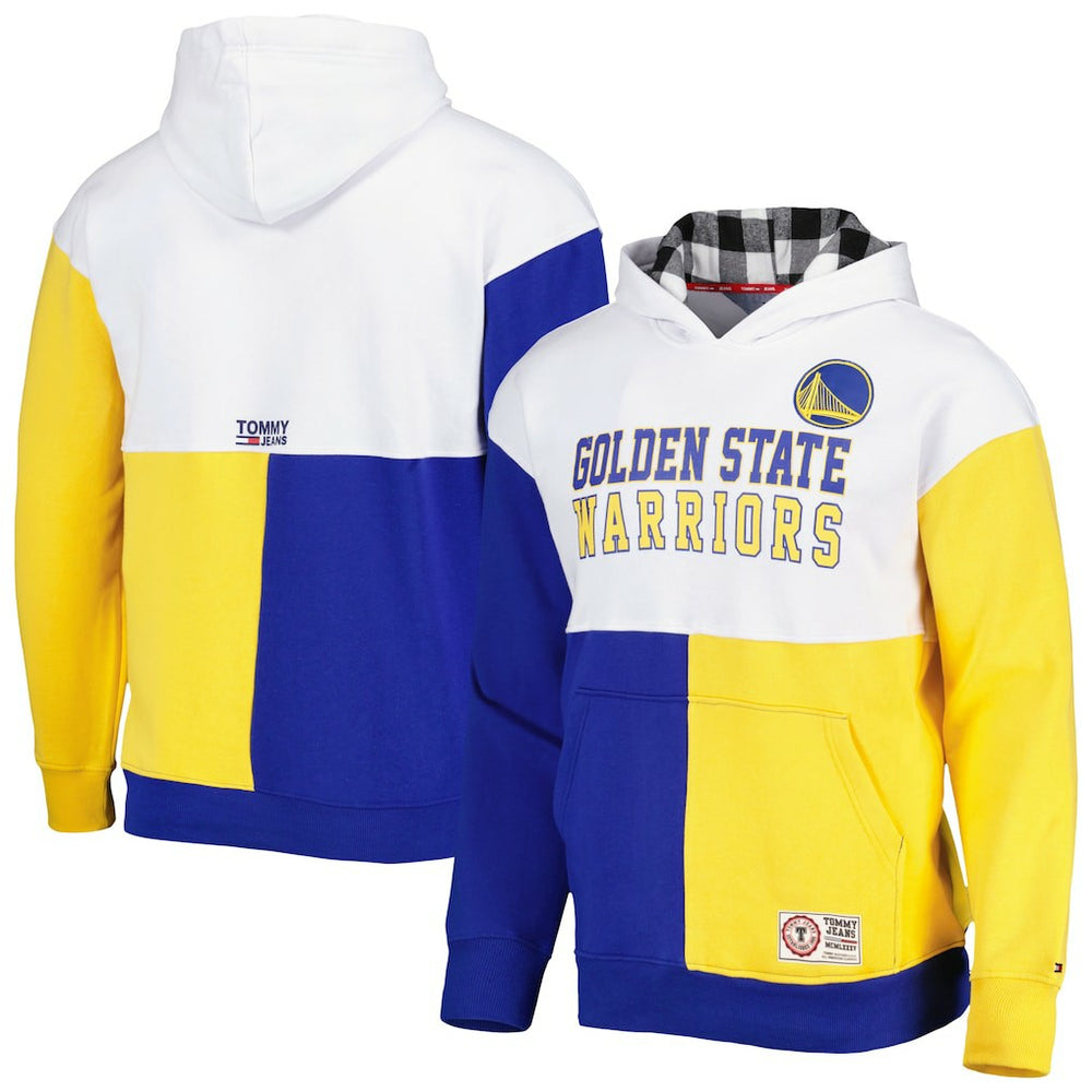 Golden State Warriors Tommy Jeans Andrew Split Pullover Hoodie sale