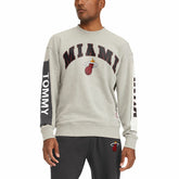 Miami Heat Tommy Jeans James Patch Pullover Sweatshirt