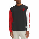 Toronto Raptors Tommy Jeans Richie Color Block Long Sleeve T-Shirt