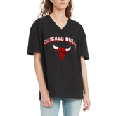 Chicago Bulls Tommy Jeans Women's Ashley V-Neck T-Shirt sale
