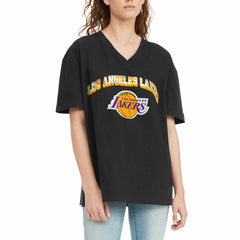 Los Angeles Lakers Tommy Jeans Women's Ashley V-Neck T-Shirt