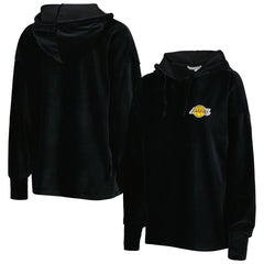 Los Angeles Lakers Touch Women's End Line Velour Pullover Hoodie