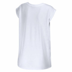 White Houston Astros WEAR by Erin Andrews Women's Greetings From T-Shirt