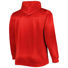 Red Cincinnati Reds Fade Sublimated Fleece Pullover Hoodie