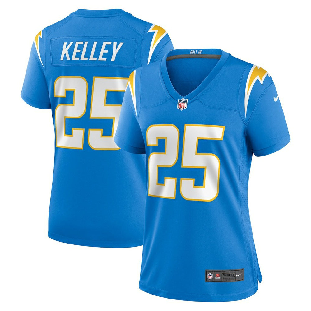 Joshua Kelley Women's Player Game Jersey - Los Angeles Chargers Jerseys