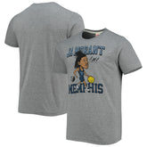 Ja Morant Memphis Grizzlies Homage Caricature Tri-Blend T-Shirt