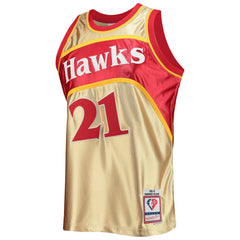 Mitchell & Ness Dominique Wilkins Atlanta Hawks 75th Anniversary 1986/87 Hardwood Classics Swingman Jersey