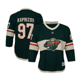 NHL Kirill Kaprizov Minnesota Wild Youth Home Replica Player Jersey