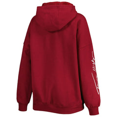 Tommy Hilfiger Women's Becca Drop Shoulder Pullover Hoodie - Washington Commanders Hoodies
