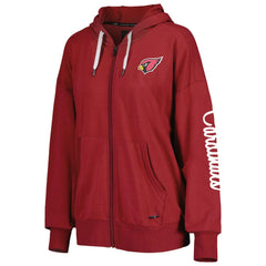 MSX by Michael Strahan Women's Emerson Lightweight Full-Zip Hoodie - Arizona Cardinals Hoodies
