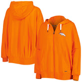 MSX by Michael Strahan Women's Emerson Lightweight Full-Zip Hoodie - Denver Broncos Hoodies