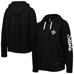 MSX by Michael Strahan Women's Emerson Lightweight Full-Zip Hoodie - New Orleans Saints Hoodies