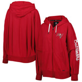 MSX by Michael Strahan Women's Emerson Lightweight Full-Zip Hoodie - Tampa Bay Buccaneers Hoodies