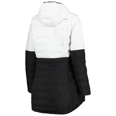 MSX by Michael Strahan Women's Willow Quilted Hoodie Full-Zip Jacket - Las Vegas Raiders Hoodies