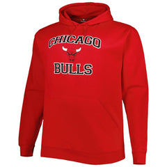 Chicago Bulls Big & Tall Heart & Soul Pullover Hoodie