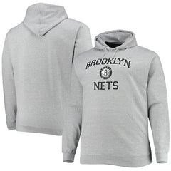 Brooklyn Nets Big & Tall Heart & Soul Pullover Hoodie