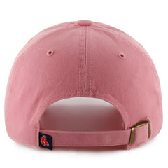 Pink Boston Red Sox '47 Women's Clean Up Adjustable Hat