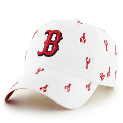White Boston Red Sox '47 Women's Clean Up Adjustable Hat