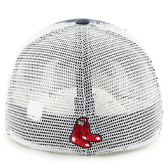 Navy Boston Red Sox '47 Blue Mountain Trucker Flex Hat