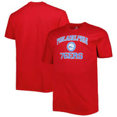 Philadelphia 76ers Big & Tall Heart & Soul T-Shirt